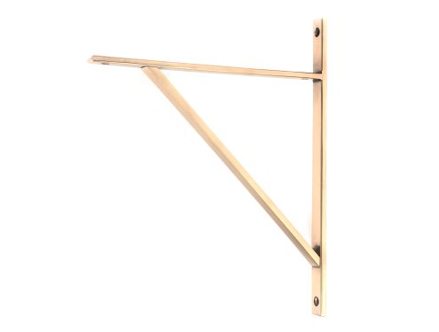 Click Here To Enlarge This Photo Of 51163 From the Anvil Polished Bronze Chalfont Shelf Bracket &lpar;314mm x 250mm&rpar;