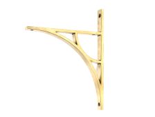 51166 From the Anvil Aged Brass Tyne Shelf Bracket &lpar;260mm x 200mm&rpar;