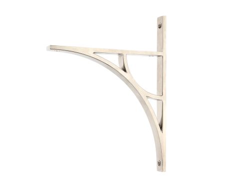 Click Here To Enlarge This Photo Of 51171 From the Anvil Polished Nickel Tyne Shelf Bracket &lpar;260mm x 200mm&rpar;