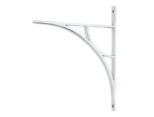 Click Here To Enlarge This Photo Of 51179 From the Anvil Polished Chrome Tyne Shelf Bracket &lpar;314mm x 250mm&rpar;