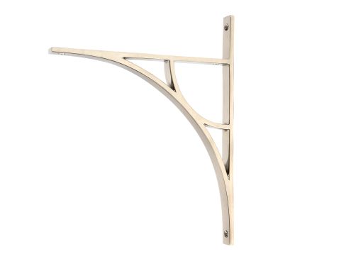 Click Here To Enlarge This Photo Of 51181 From the Anvil Polished Nickel Tyne Shelf Bracket &lpar;314mm x 250mm&rpar;