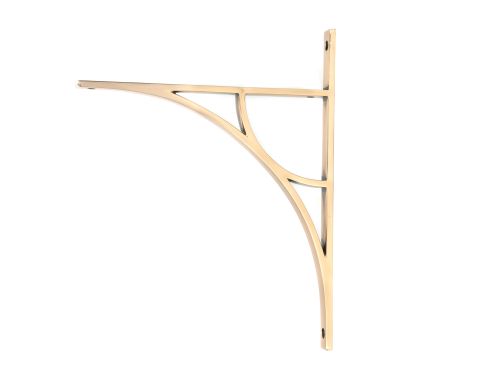 Click Here To Enlarge This Photo Of 51183 From the Anvil Polished Bronze Tyne Shelf Bracket &lpar;314mm x 250mm&rpar;