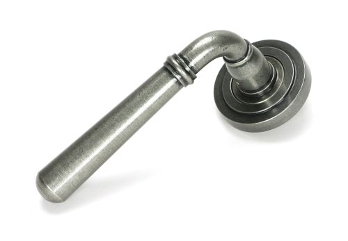 Click Here To Enlarge This Photo Of 51331 From the Anvil Pewter Newbury Lever on Rose Set &lpar;Art Deco&rpar; - Unsprung