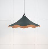 49729SDI From the Anvil Smooth Copper Flora Pendant in Dingle