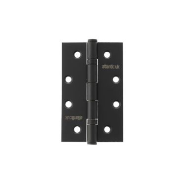 Click Here To Enlarge This Photo Of Atlantic - AH42525MB Slim Knuckle Ball Bearing Hinges 4&Prime; x 2&period;5&Prime; x 2&period;5mm &ndash; Matt Black