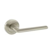 Atlantic - S43RSN STATUS 'Alabama' Lever on Round Rose &ndash; Satin Nickel