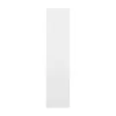 AR624B Hoppe Arrone 350mm x 75mm Finger Plate - &lpar;Nylon&rpar; Diamond White - 50004086