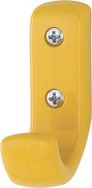 Click Here To Enlarge This Photo Of K676 &lpar;AR618&rpar; Hoppe Arrone Single Coat Hook - &lpar;Nylon&rpar; Yellow - 624416