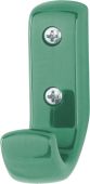 K676 &lpar;AR618&rpar; Hoppe Arrone Single Coat Hook - &lpar;Nylon&rpar; Green - 624409