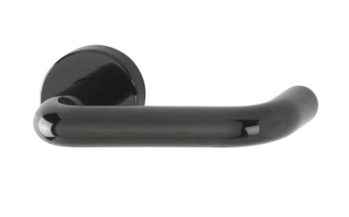 Click Here To Enlarge This Photo Of K138&sol;15K &lpar;AR600&sol;20&rpar; Hoppe Arrone Lever on 6mm Rose - &lpar;Nylon&rpar; Black - 568864