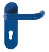 K138&sol;353K &lpar;AR600&sol;23-72&rpar; Hoppe Arrone Euro Profile Levers 72mm Centres on Radius Plate - &lpar;Nylon&rpar; Midnight Blue - 11570106