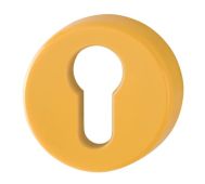 K15S &lpar;AR600&sol;27&rpar; Hoppe Arrone Euro Profile Escutcheon - &lpar;Nylon&rpar; Yellow - 600441