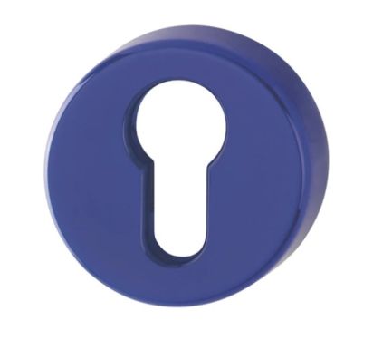 Click Here To Enlarge This Photo Of K15S &lpar;AR600&sol;27&rpar; Hoppe Arrone Euro Profile Escutcheon - &lpar;Nylon&rpar; Cobalt Blue - 568901