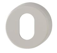 K15S &lpar;AR600&sol;28&rpar; Hoppe Arrone Oval Profile Escutcheon - &lpar;Nylon&rpar; Dove Grey - 623488