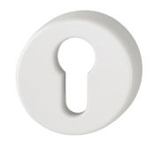 K15S &lpar;AR600&sol;27&rpar; Hoppe Arrone Euro Profile Escutcheon - &lpar;Nylon&rpar; Diamond White - 522118