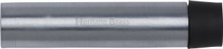 V1081 76-SC Heritage Brass Cylindrical Door Stop without Rose 76mm  &lpar;87mm projection inc buffer&rpar; Satin Chrome Finish