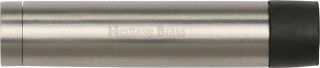 V1081 76-SN Heritage Brass Cylindrical Door Stop without Rose 76mm  &lpar;87mm projection inc buffer&rpar; Satin Nickel Finish
