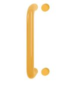 AR602&sol;300BF Hoppe D' Handle &Oslash; 34mm x 300mm Centres Pull Handle Bolt Fix - &lpar;Nylon&rpar; Yellow