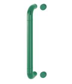AR602&sol;425BF Hoppe D' Handle &Oslash; 34mm x 425mm Centres Pull Handle Bolt Fix - &lpar;Nylon&rpar; Green