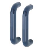 AR602&sol;220BB Hoppe D' Handle &Oslash; 34mm x 220mm Centres Pull Handle Back To Back - &lpar;Nylon&rpar; Midnght Blue