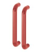 AR602&sol;300BB Hoppe D' Handle &Oslash; 34mm x 300mm Centres Pull Handle Back To Back - &lpar;Nylon&rpar; Red