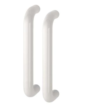 Click Here To Enlarge This Photo Of AR602&sol;300BB Hoppe D' Handle &Oslash; 34mm x 300mm Centres Pull Handle Back To Back - &lpar;Nylon&rpar; Diamond White