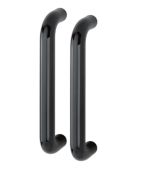 AR602&sol;300BB Hoppe D' Handle &Oslash; 34mm x 300mm Centres Pull Handle Back To Back - &lpar;Nylon&rpar; Black