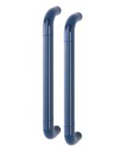 AR602&sol;425BB Hoppe D' Handle &Oslash; 34mm x 425mm Centres Pull Handle Back To Back - &lpar;Nylon&rpar; Midnght Blue