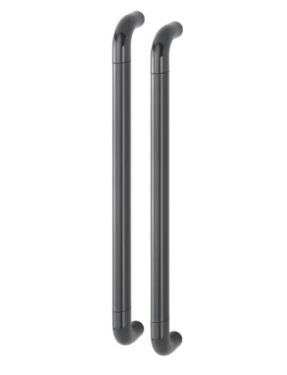 Click Here To Enlarge This Photo Of AR602&sol;600BB Hoppe D' Handle &Oslash; 34mm x 600mm Centres Pull Handle Back To Back - &lpar;Nylon&rpar; Anthracite Grey