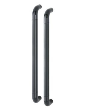 Click Here To Enlarge This Photo Of AR602&sol;600BB Hoppe D' Handle &Oslash; 34mm x 600mm Centres Pull Handle Back To Back - &lpar;Nylon&rpar; Black
