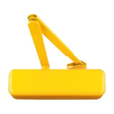 Click Here To Enlarge This Photo Of AR3500-D-Y&sol;Y Hoppe Size 2-4 Overhead Spring Door Closer c&sol;w Backcheck & Delayed Action - RAL1004 Golden Yellow &lpar;87101081&rpar;
