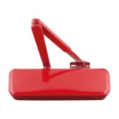 AR3500-D-R&sol;R Hoppe Size 2-4 Overhead Spring Door Closer c&sol;w Backcheck & Delayed Action - RAL3003 Rouge Red &lpar;87101078&rpar;