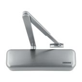 AR3500-D-SSS&sol;SSS Hoppe Size 2-4 Overhead Spring Door Closer c&sol;w Backcheck & Delayed Action - Satin Stainless Steel &lpar;87101069&rpar;