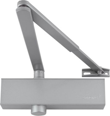 Click Here To Enlarge This Photo Of AR8200-SE Hoppe Arrone Size 2-4 Overhead Door Closer c&sol;w Slide Cover - Silver &lpar;87106851&rpar;