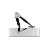 AR5500-L-PSS&sol;PSS Hoppe Arrone Size 2-5 Overhead Door Closer c&sol;w Backcheck - Polished Stainless Steel &lpar;87113144&rpar;