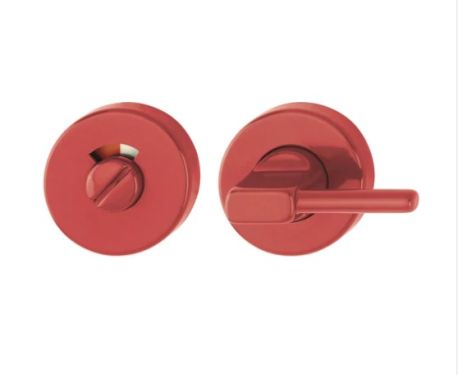 Click Here To Enlarge This Photo Of K42KS &lpar;AR600&sol;29D&rpar; Hoppe Arrone Disabled Bathroom Turn & Release - &lpar;Nylon&rpar; Red - 2260720