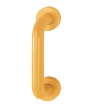 Click Here To Enlarge This Photo Of AR602&sol;220CF Hoppe D' Handle &Oslash; 34mm x 220mm Centres Pull Handle Concealed Fix - &lpar;Nylon&rpar; Yellow