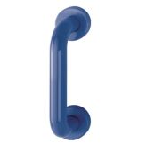 AR602&sol;220CF Hoppe D' Handle &Oslash; 34mm x 220mm Centres Pull Handle Concealed Fix - &lpar;Nylon&rpar; Cobalt Blue