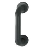 AR602&sol;220CF Hoppe D' Handle &Oslash; 34mm x 220mm Centres Pull Handle Concealed Fix - &lpar;Nylon&rpar; Anthracite Grey