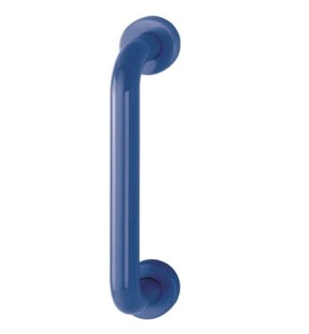 Click Here To Enlarge This Photo Of AR602&sol;300CF Hoppe D' Handle &Oslash; 34mm x 300mm Centres Pull Handle Concealed Fix - &lpar;Nylon&rpar; Cobalt Blue