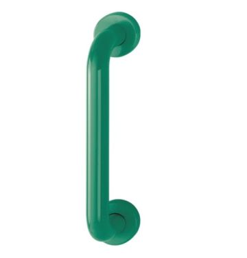 Click Here To Enlarge This Photo Of AR602&sol;300CF Hoppe D' Handle &Oslash; 34mm x 300mm Centres Pull Handle Concealed Fix - &lpar;Nylon&rpar; Green