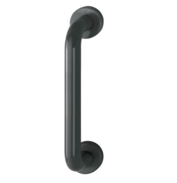 Click Here To Enlarge This Photo Of AR602&sol;300CF Hoppe D' Handle &Oslash; 34mm x 300mm Centres Pull Handle Concealed Fix - &lpar;Nylon&rpar; Anthracite Grey