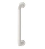 AR602&sol;425CF Hoppe D' Handle &Oslash; 34mm x 425mm Centres Pull Handle Concealed Fix - &lpar;Nylon&rpar; Diamond White
