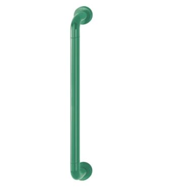 Click Here To Enlarge This Photo Of AR602&sol;600CF Hoppe D' Handle &Oslash; 34mm x 600mm Centres Pull Handle Concealed Fix - &lpar;Nylon&rpar; Green