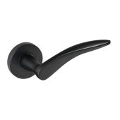 JTF1715-F Jigtech 'Vecta' Lever On Rose Matt Black &lbrack;CE&rsqb;