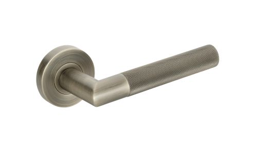 Click Here To Enlarge This Photo Of JTHA1900-F Jigtech 'Tactil' Lever On Rose Matt Antique Brass &lbrack;CE&rsqb;