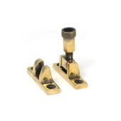45490 From the Anvil Aged Brass Brompton Brighton Fastener - Narrow &lpar;Square&rpar;