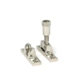 45963 From the Anvil Polished Nickel Brompton Brighton Fastener - Narrow &lpar;Square&rpar;