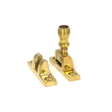 Click Here To Enlarge This Photo Of 45967 From the Anvil Polished Brass Prestbury Brighton Fastener - Narrow &lpar;Square&rpar;