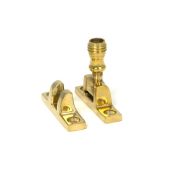 45967 From the Anvil Polished Brass Prestbury Brighton Fastener - Narrow &lpar;Square&rpar;